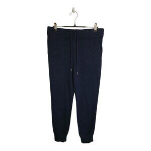 Quince Pants Men S Blue Mongolian Cashmere Sweat Minimalist Preppy Grudge